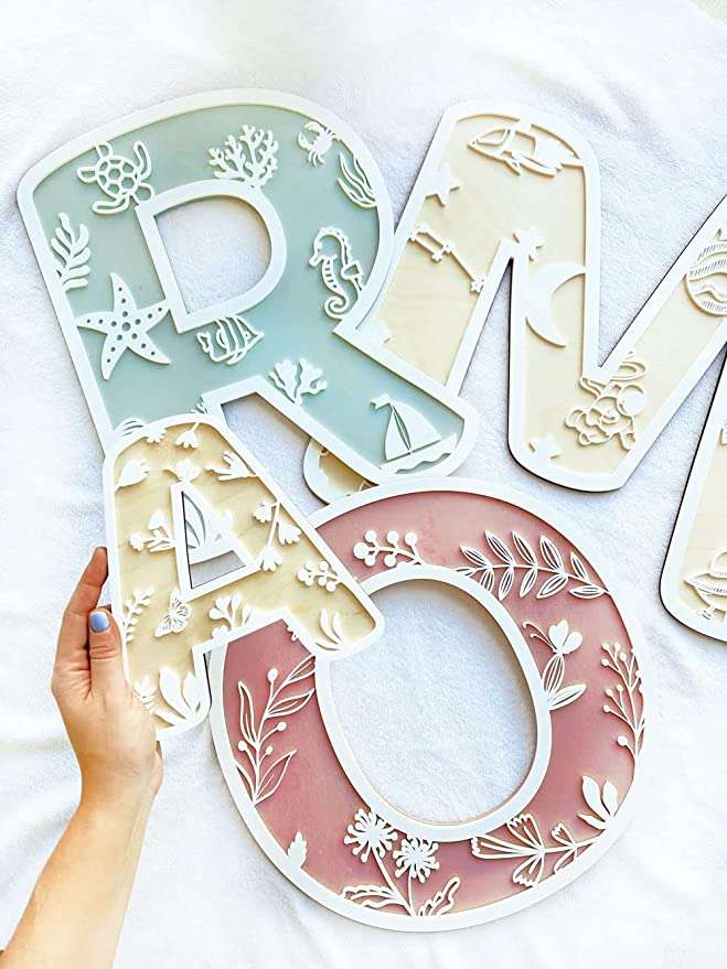 Letra Decorativa pERSONALIZADA