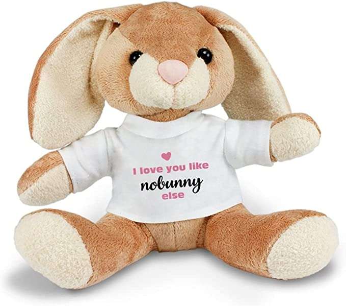 Peluche Personalizado Conejo con nombre, imagen o texto