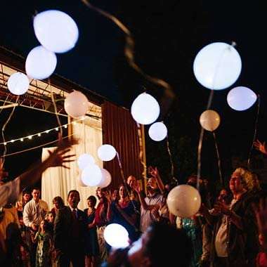 Suelta de Globos LED