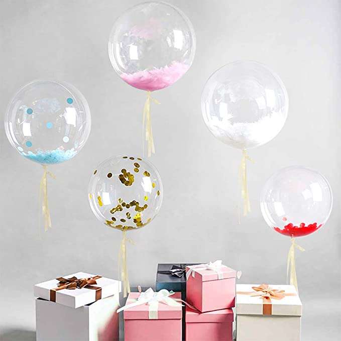 globos transparentes personalizados