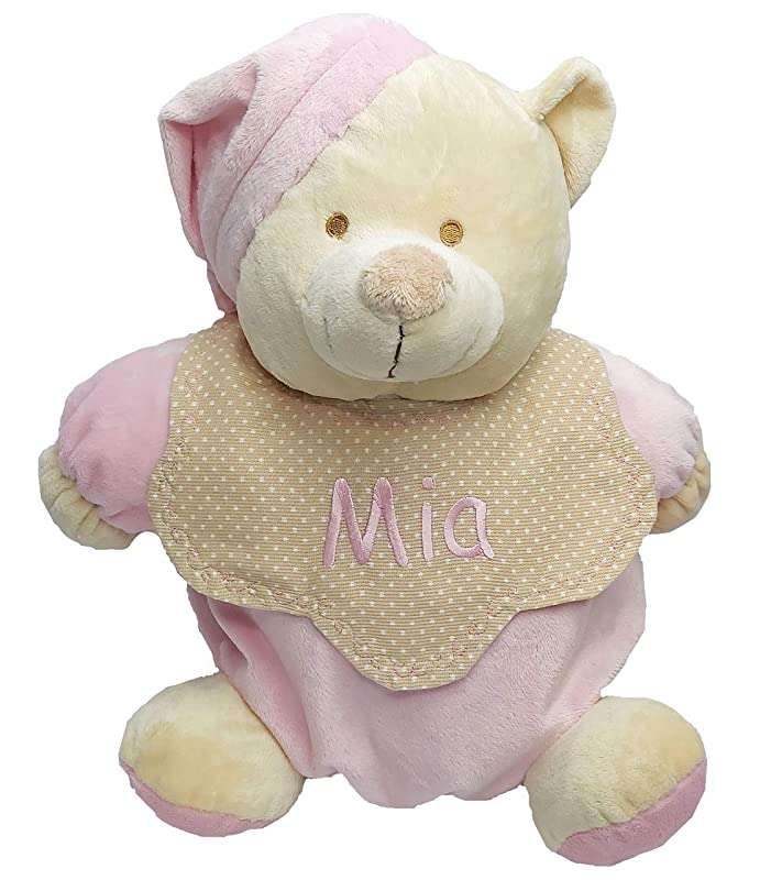 guarda pijama personalizado rosa