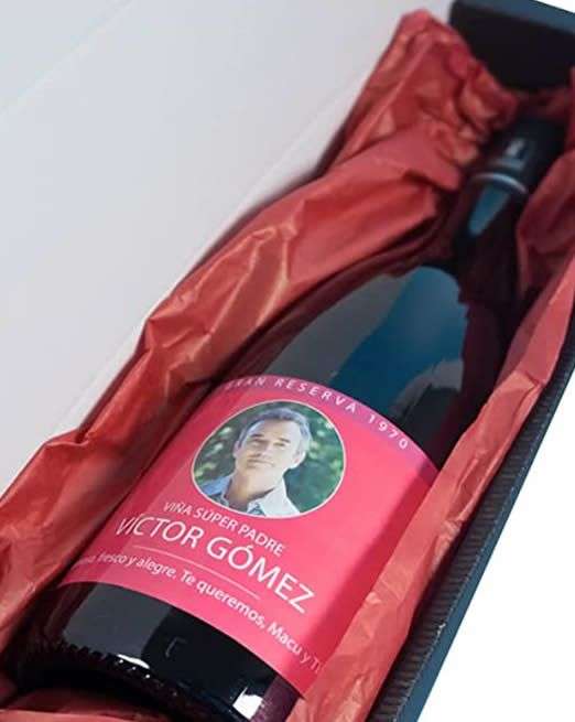 Botellas de vino personalizadas