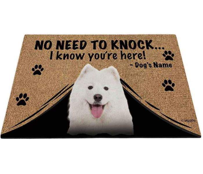 Felpudo personalizado perro