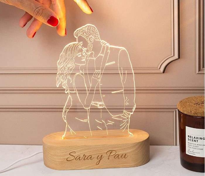 Lámparas 3d personalizadas