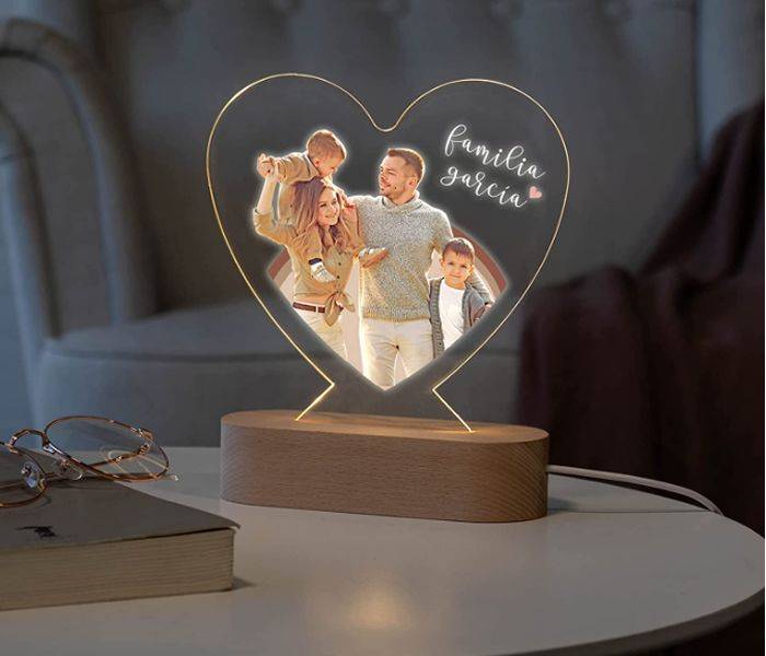 Lámpara personalizable 3d