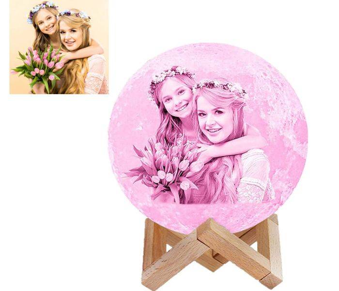 Lámpara luna personalizada