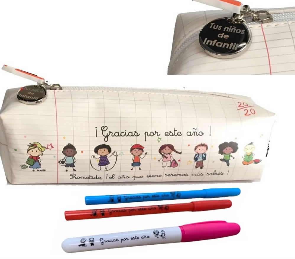 Estuche portalápices Personalizado Profesora