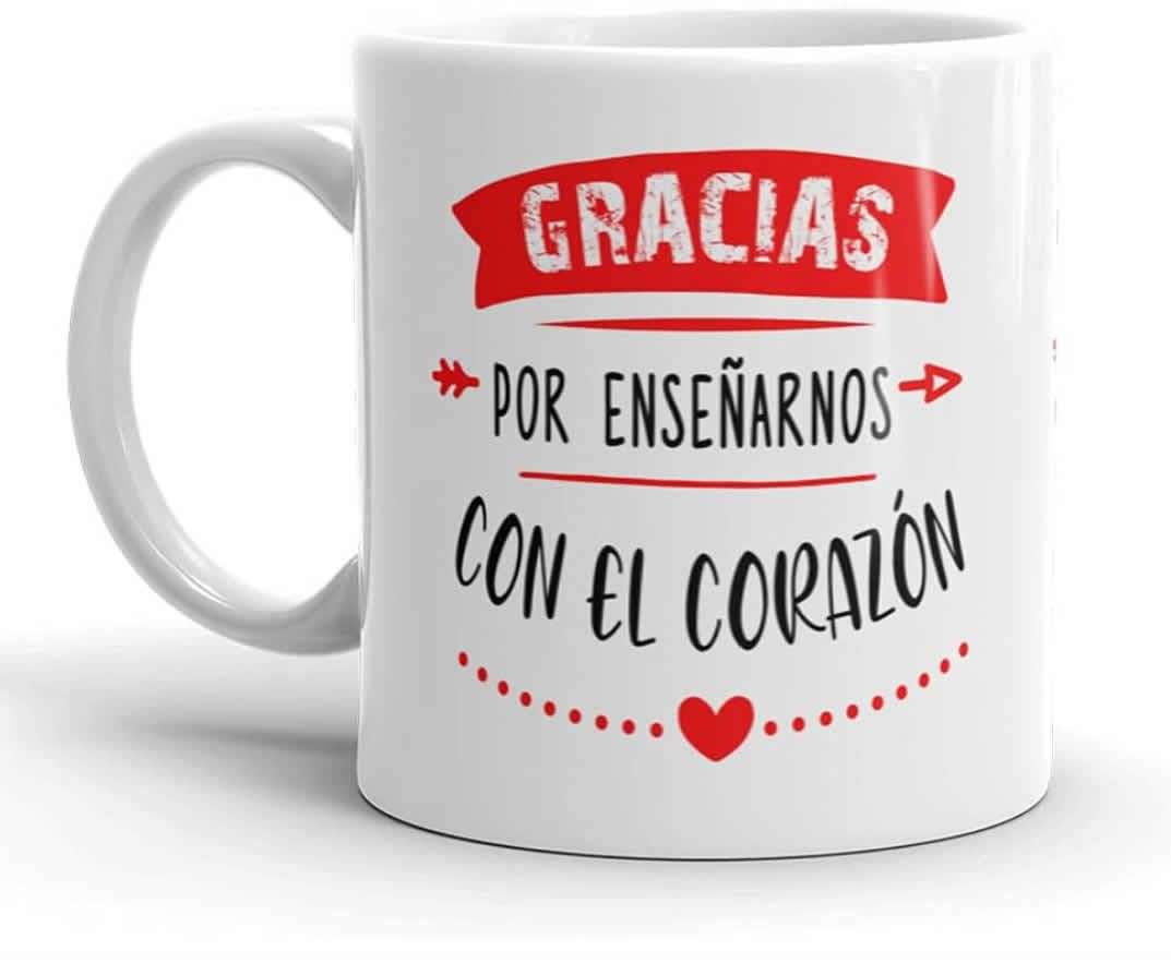 taza agradecimiento regalo profesora o profesor
