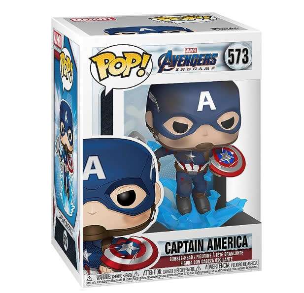 Captain America with Broken Shield & Mjolnir