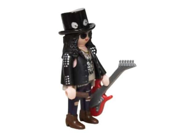 Slash de guns n roses playmobil