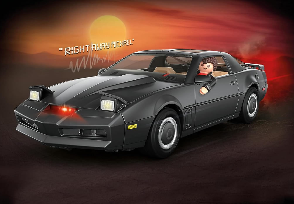 Knight Rider, El Coche fantástico de playmobil