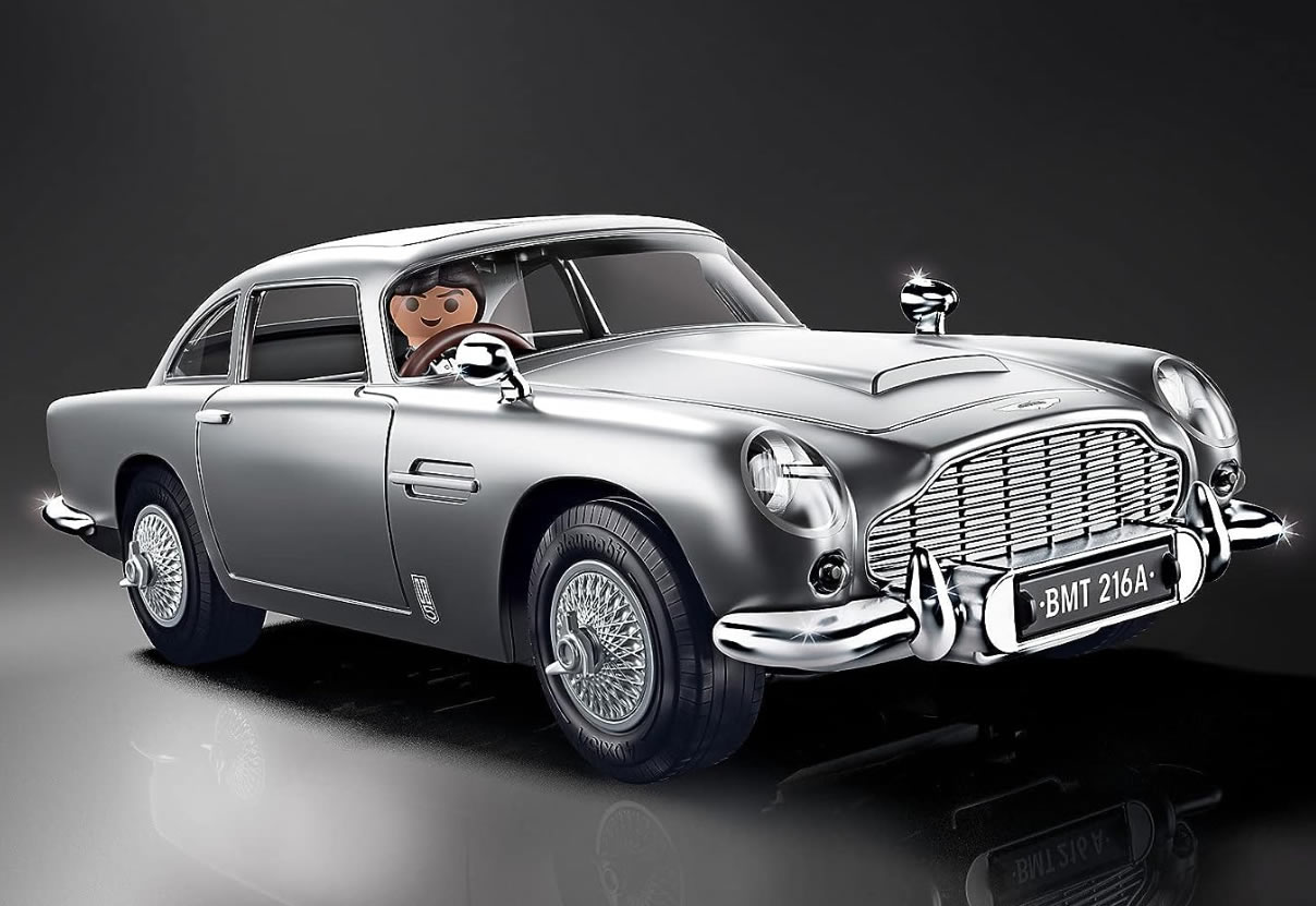 Playmobil James Bond Aston Martin DB5 Edición Goldfinger