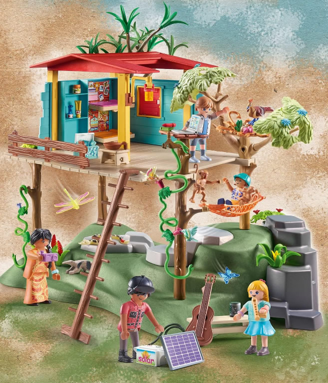 Wiltopia Playmobil. Casa Familiar en el árbol