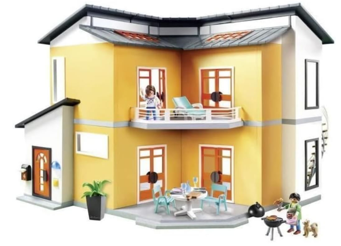 Casa moderna de playmobil