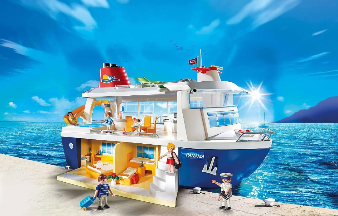 Playmobil Crucero, Incluye Bote Salvavidas Flotante