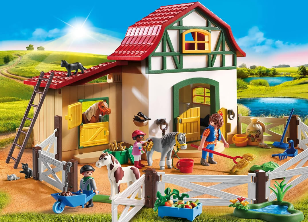 Granja de playmobil