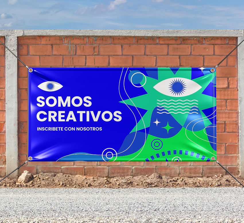 Pancarta personalizada barata