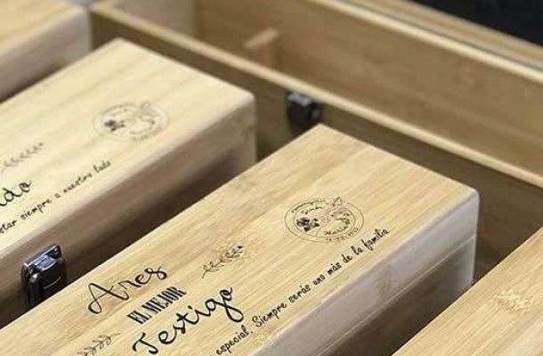 Botella de vino personalizada