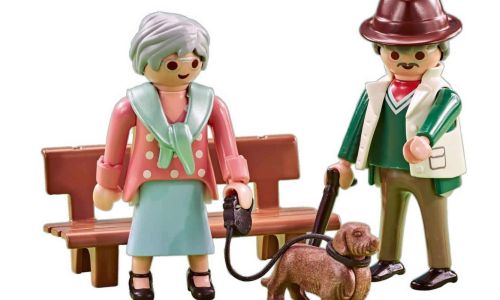 playmiobil abuelo y abuela personalizdo
