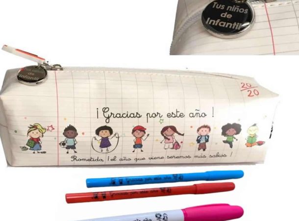 Estuche portalápices Personalizado Profesora