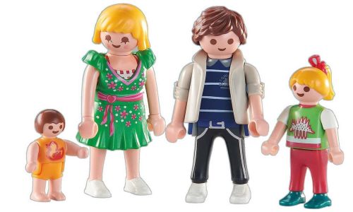 Playmobil familia para regalo personalizado