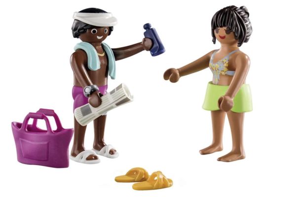 playmobil pareja de vacaciones